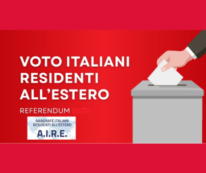 Referendum popolare confermativo del 22-23 marzo 2026 - Informativa AIRE