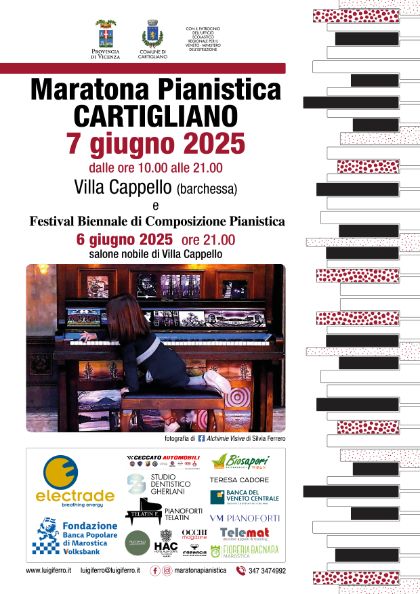 MARATONA PIANISTICA A CARTIGLIANO