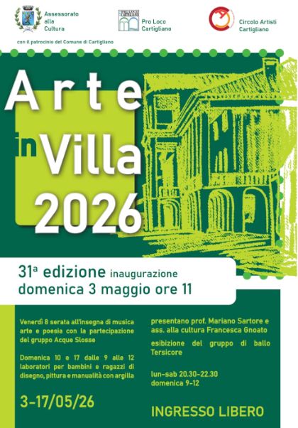 31^ EDIZIONE ARTE IN VILLA
