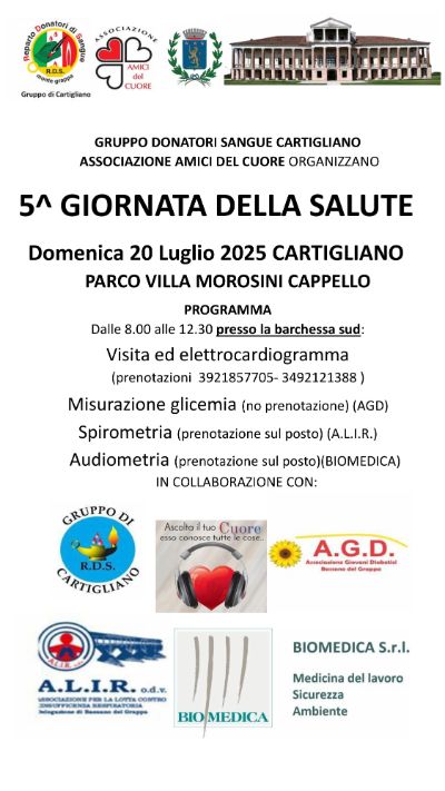 GIORNATA DELLA SALUTE 2025