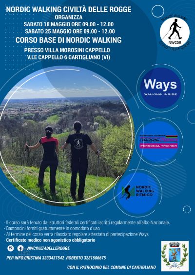 corso base NORDIC WALKING cartigliano