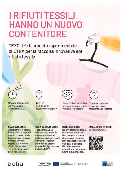 Raccolta Rifiuti Tessili
