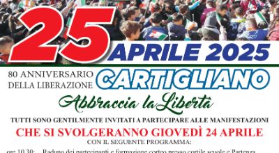 Locandina 25 aprile 2025 Locandina 25 aprile 2025