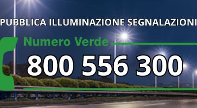 NUMERO VERDE PUBBLICA ILLUMINAZIONE